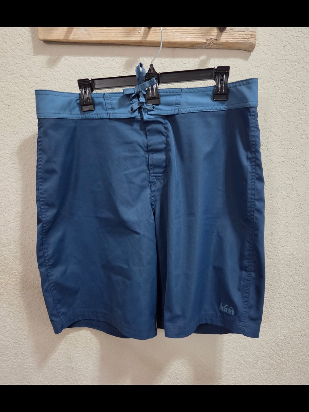 REI Men’s Two-Tone Blue Board Shorts